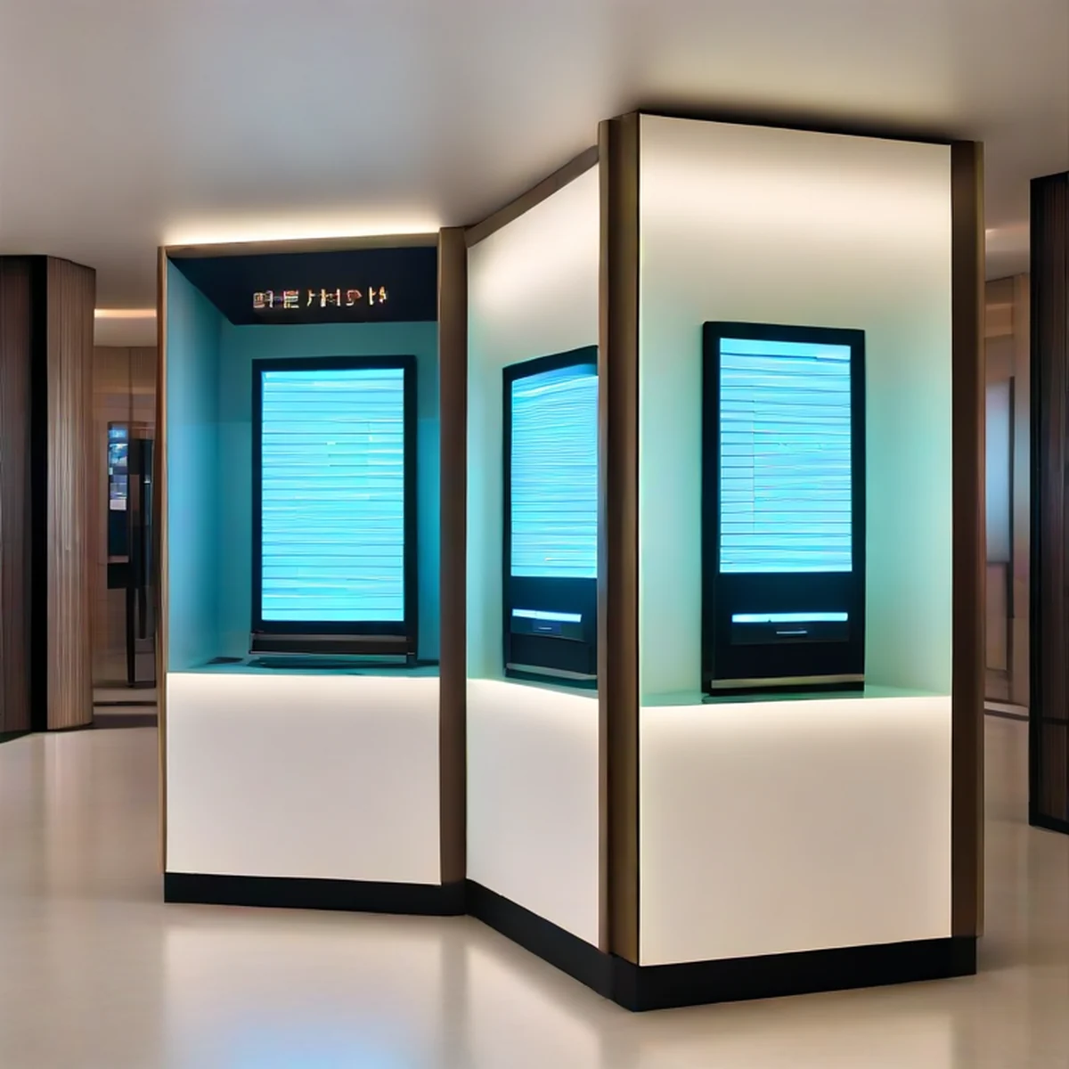 Geautomatiseerde digitale check-in bij een Japans hotel