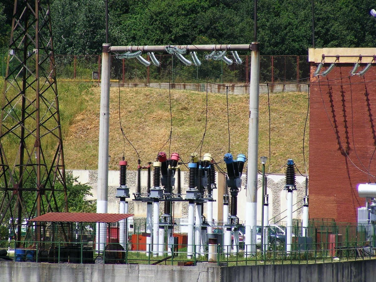 Stroomsubstation in Japan